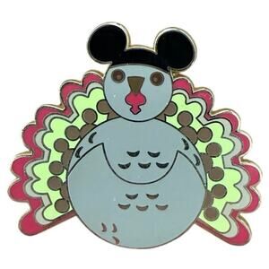 Disney Pin 65836 Turkey in Mickey Ears Hat VERY RARE!!! First Release Pin